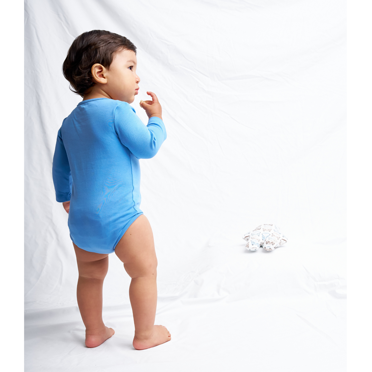Body manga larga Indigo