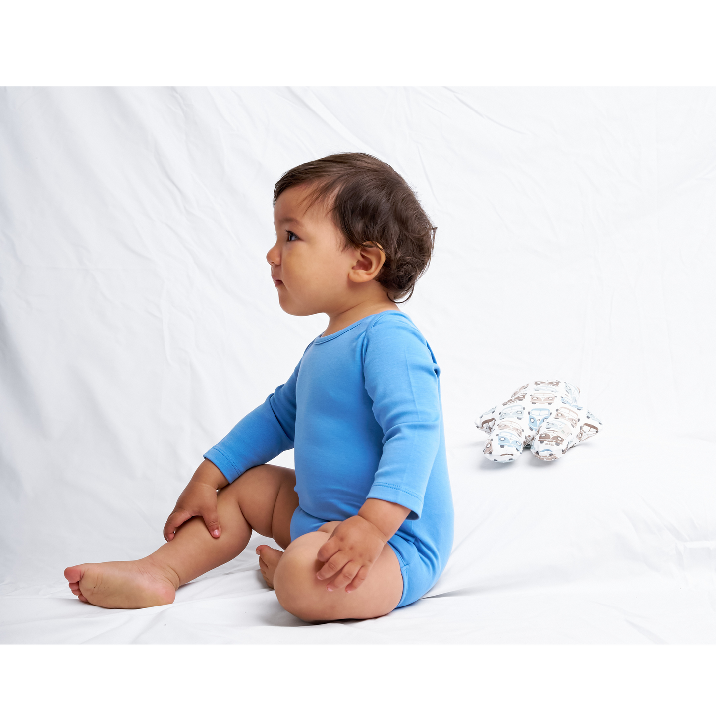 Body manga larga Indigo