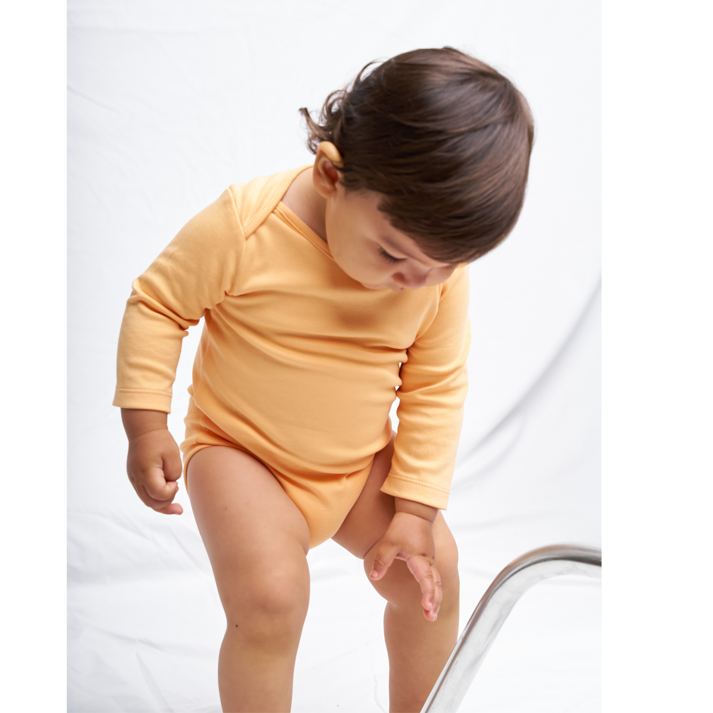 Body manga larga Peach