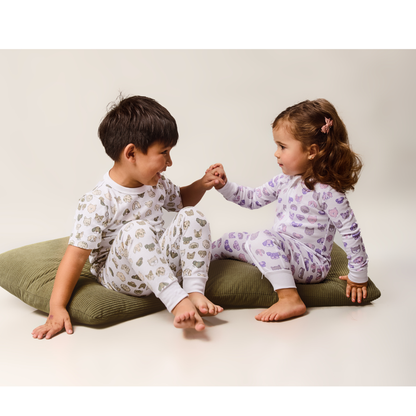 Pijama Patitas Grey