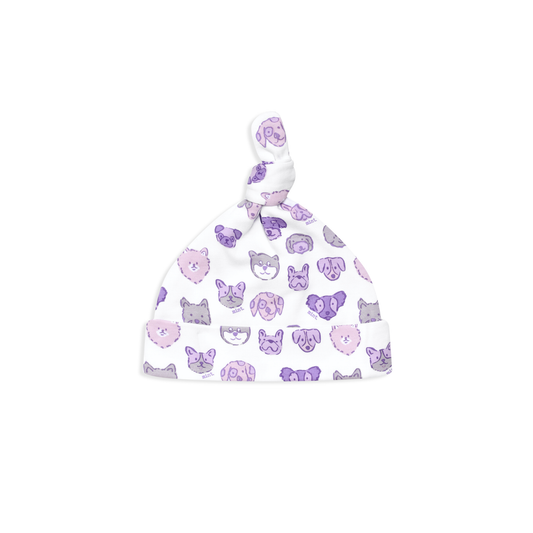 Gorrito Patitas Lilac