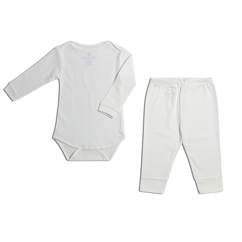 Conjunto Pointelle Soft Cream