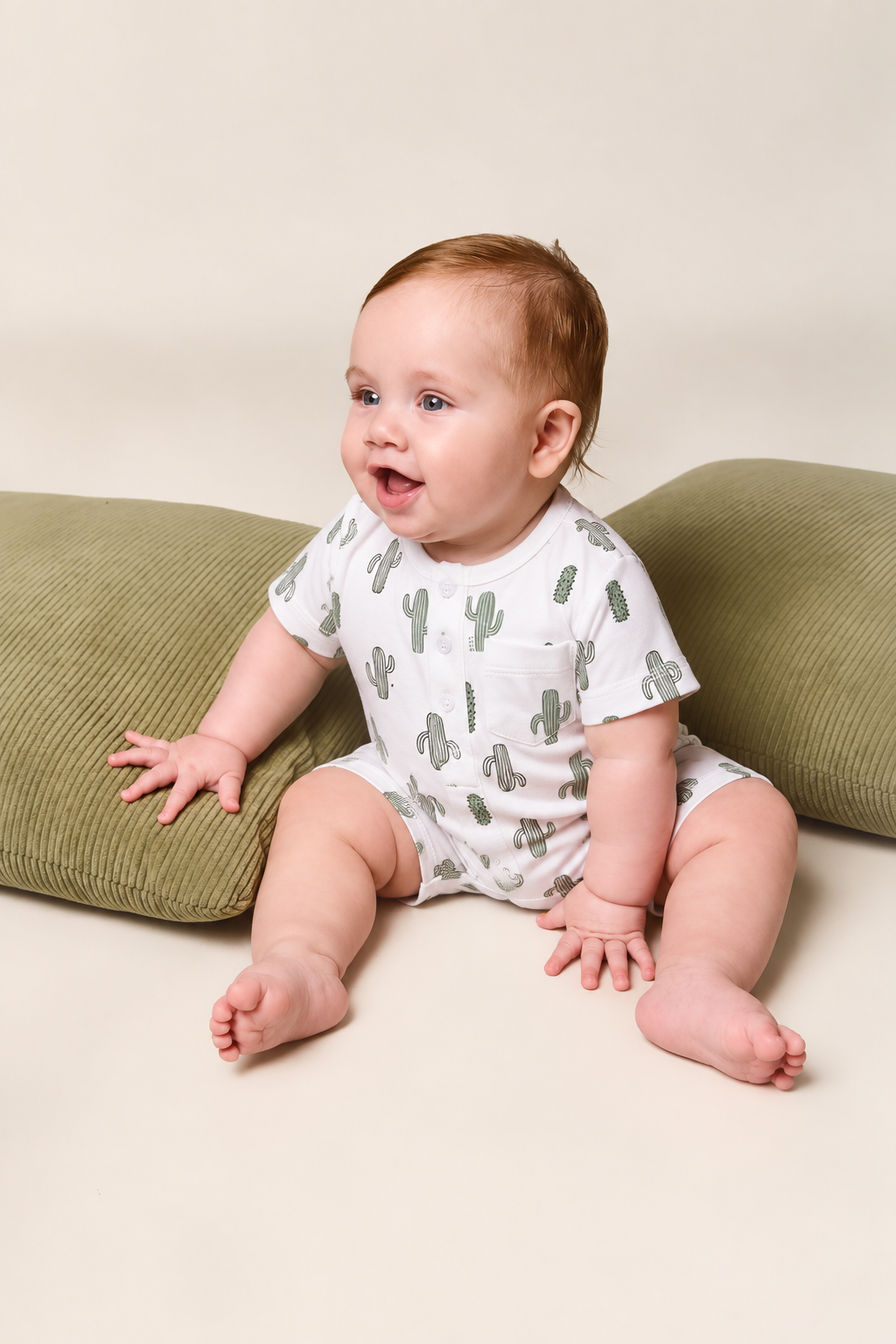 Enterizo short Cactus