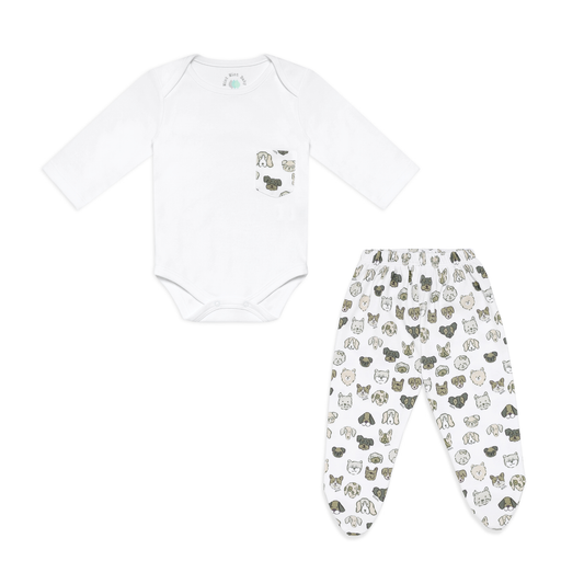 Conjunto Patitas Grey