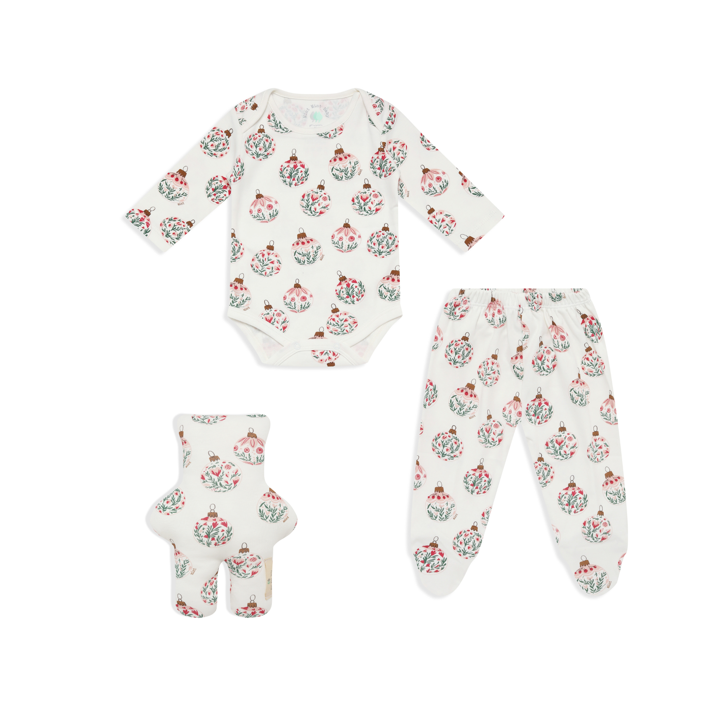 Conjunto Mini Esferas + Osito