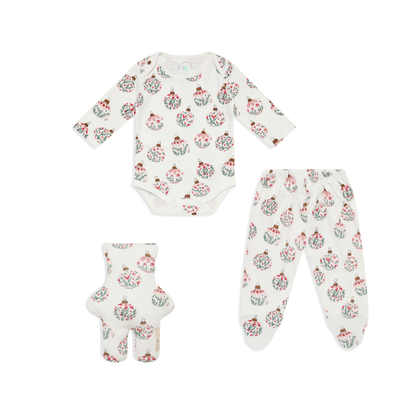 Conjunto Mini Esferas + Osito