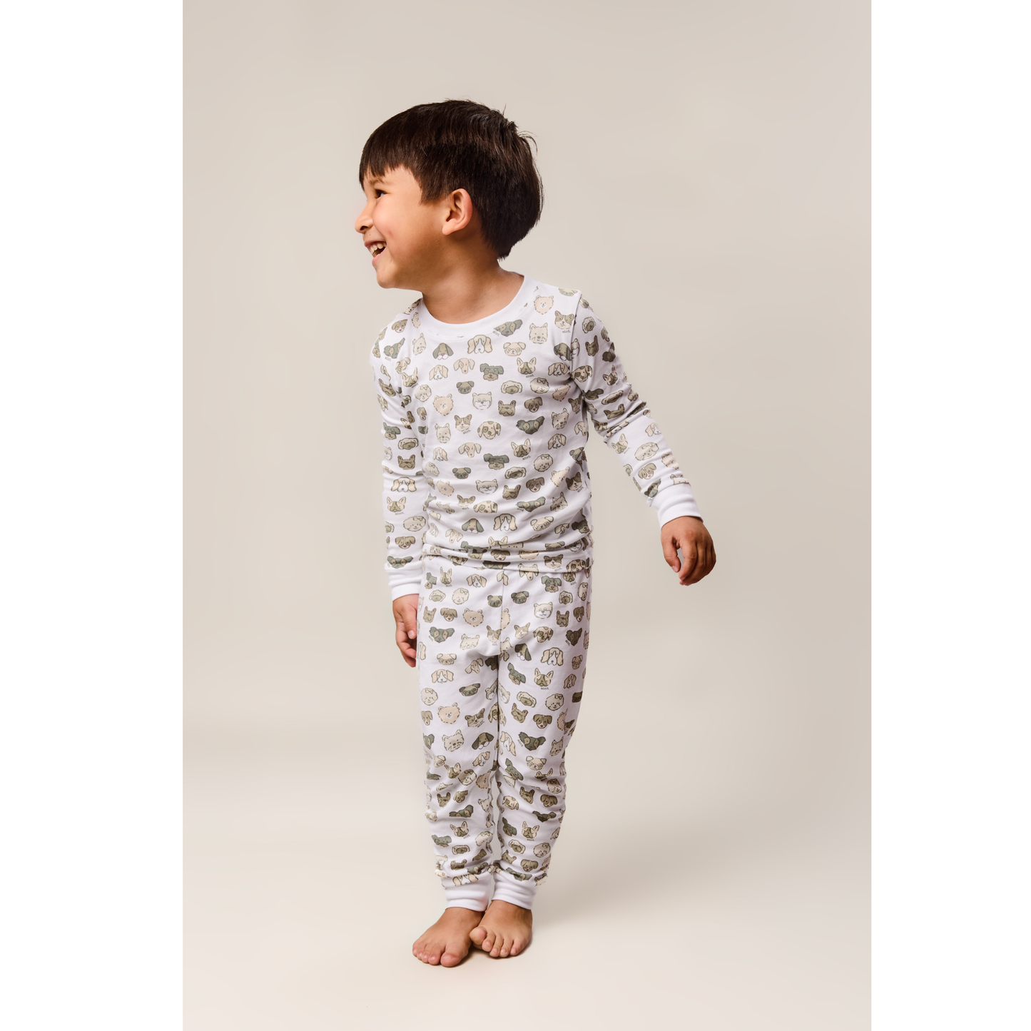 Pijama Patitas Grey