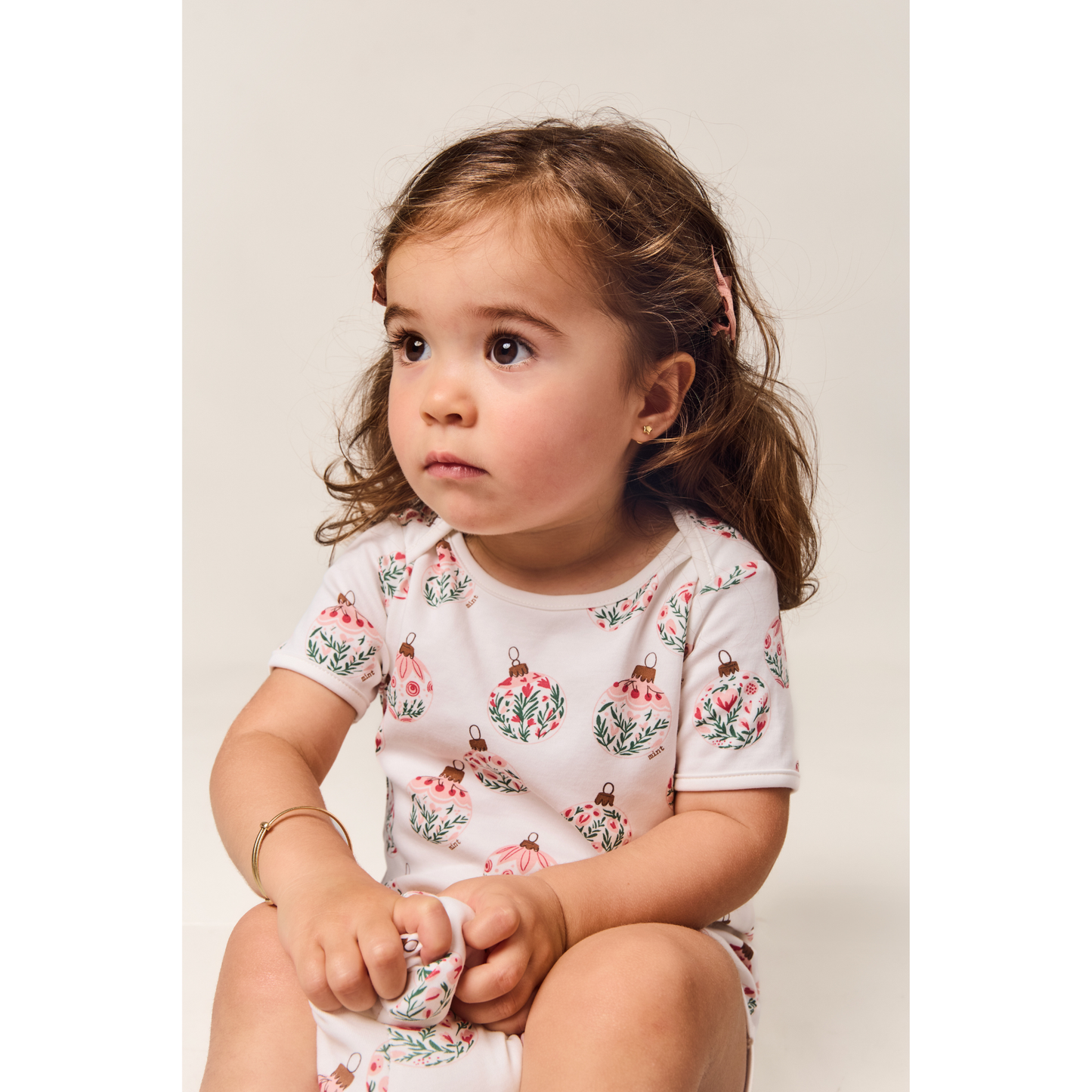 Body manga corta Mini Esferas